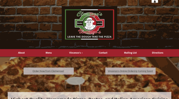 clemenzaspizzeria.com