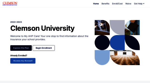 clemson.myahpcare.com