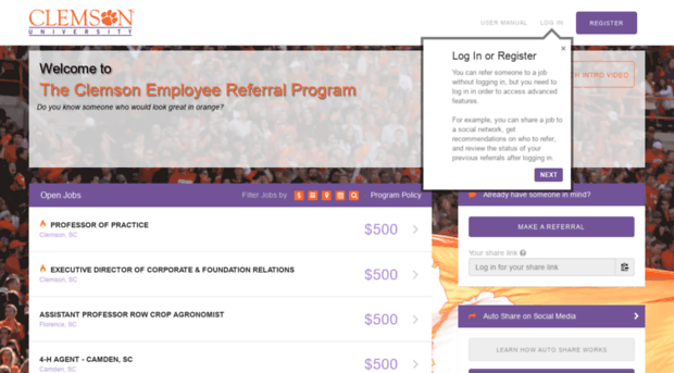 clemsonedu.employeereferrals.com