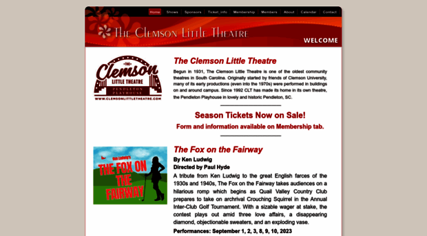 clemsonlittletheatre.com