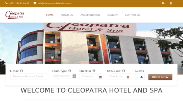 cleopatrahotelandspa.com