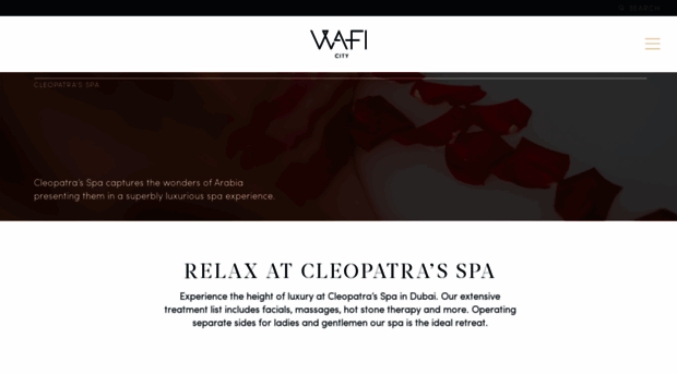 cleopatrasspaandwellness.com