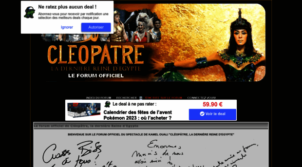 cleopatre.forumactif.com