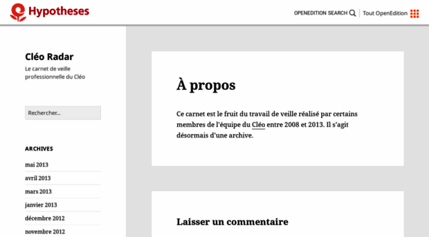 cleoradar.hypotheses.org