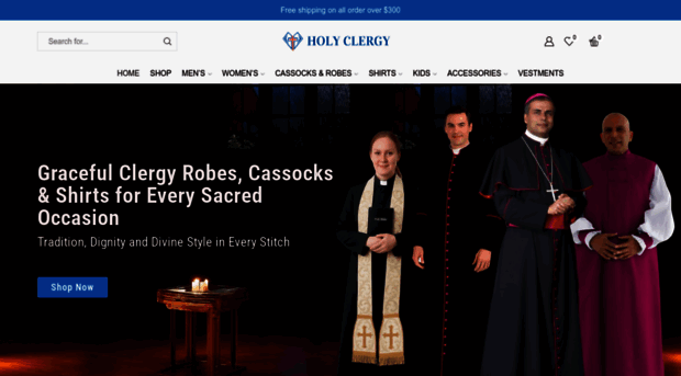 clergywearshop.com