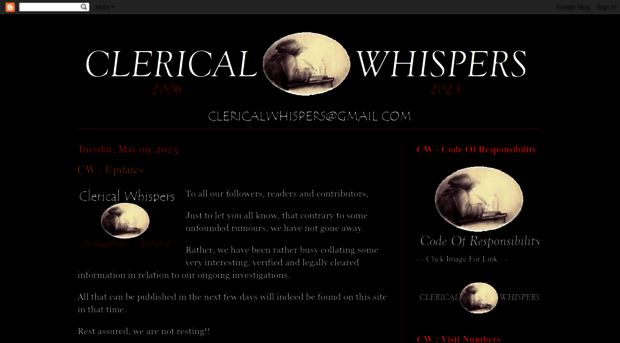 clericalwhispers.blogspot.com