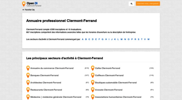 clermont-ferrand.opendi.fr