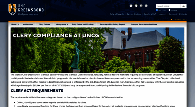 clery.uncg.edu