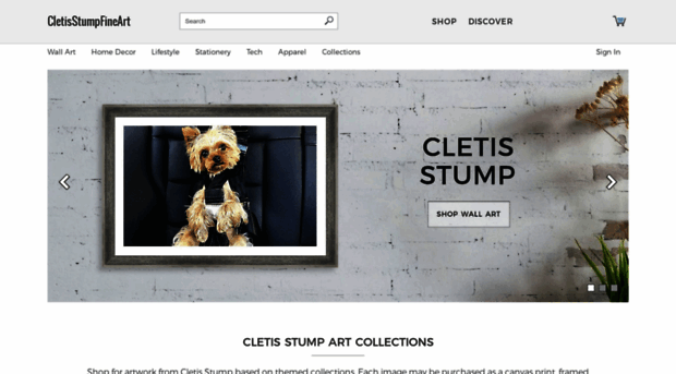 cletis-stump.artistwebsites.com