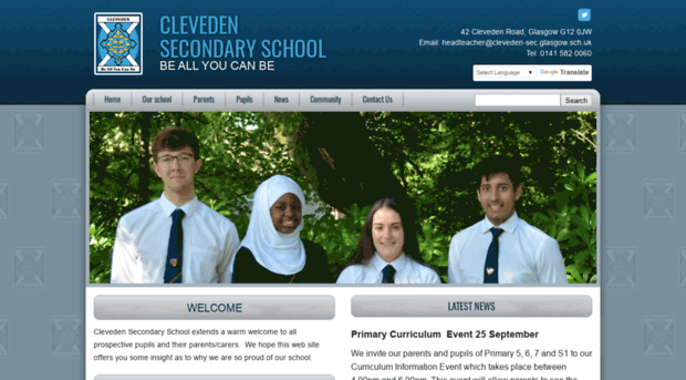 clevedensecondary.com