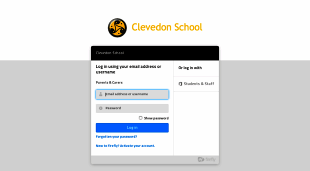 clevedonschool.fireflycloud.net