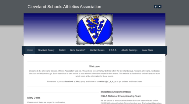 clevelandathletics.co.uk