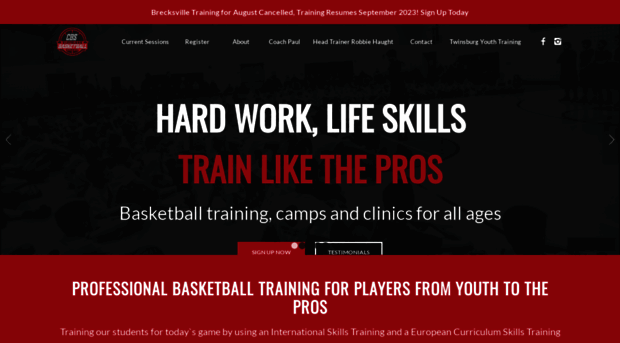 clevelandbasketballschool.com