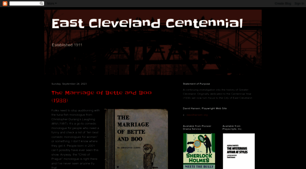 clevelandcentennial.blogspot.com
