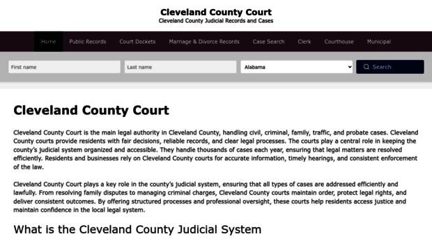 clevelandcountycourts.org