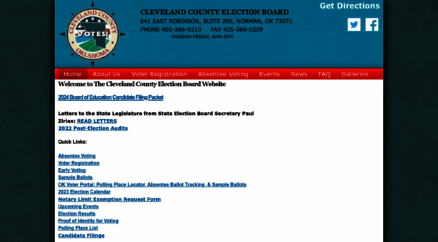 clevelandcountyelectionboard.com