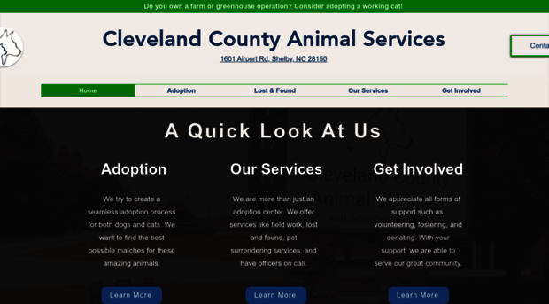 clevelandcountypets.org