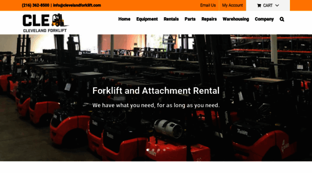 clevelandforklift.com