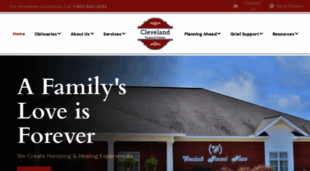 clevelandfuneralhome.net