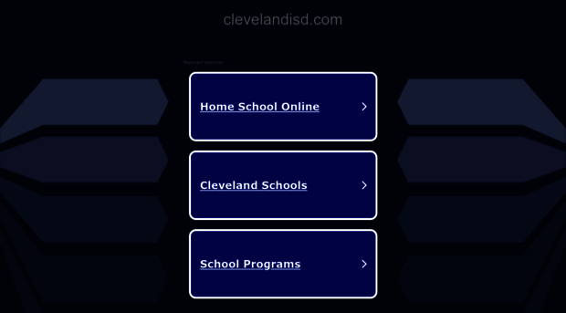 clevelandisd.com