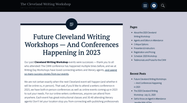 clevelandwritingworkshop.com