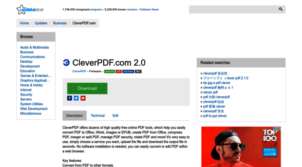 cleverpdf-com.updatestar.com