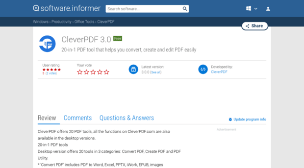 cleverpdf.software.informer.com