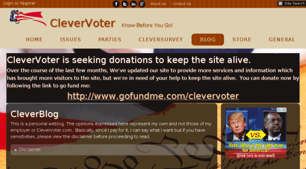 clevervoter.com