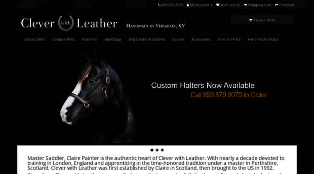 cleverwithleather.com