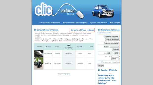 clic-voitures.be