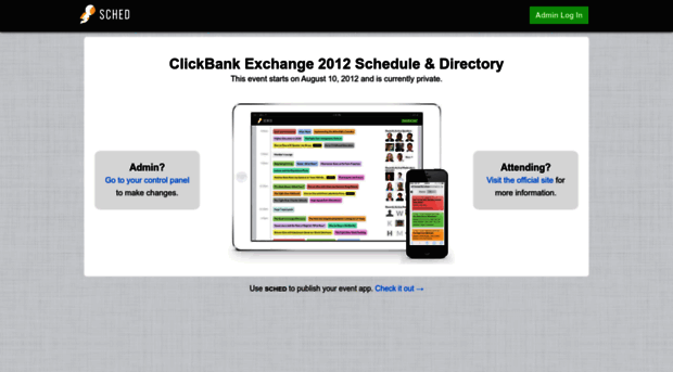 clickbankexchange2012.sched.org