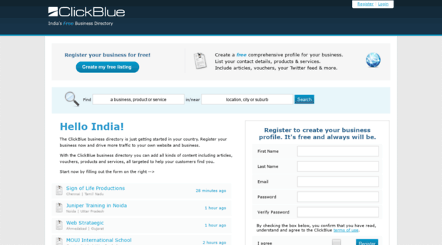 clickblue.in