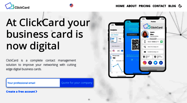 clickcardapp.com