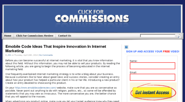 clickforcommissionsreview.com