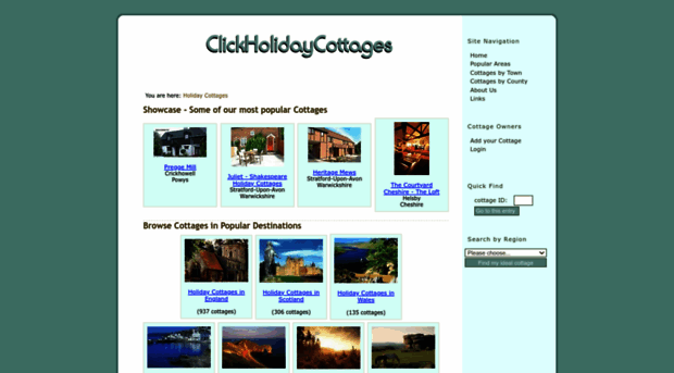 clickholidaycottages.co.uk