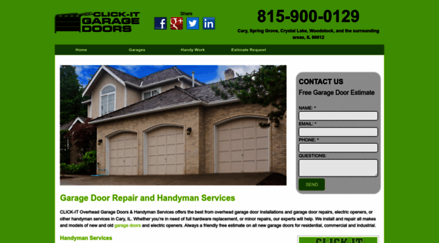 clickitgaragedoors.com