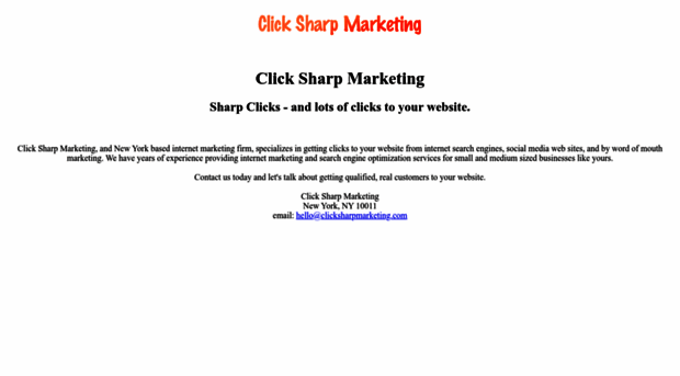 clicksharpmarketing.com