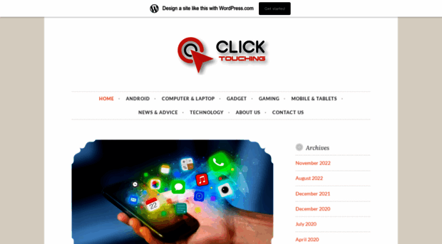 clicktouching.tech.blog