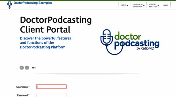 client.doctorpodcasting.com