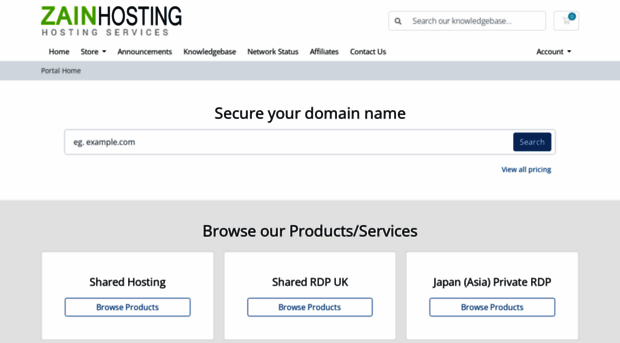 client.zainhosting.com