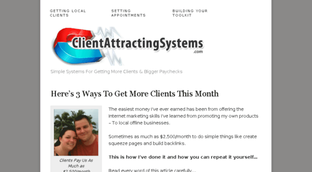 clientattractingsystems.com