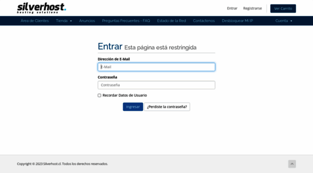 clientes.silverhost.cl