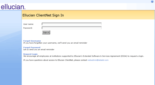 clientnet.datatel.com