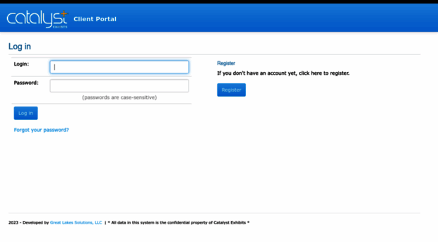 clientportal.catalystexhibit.com