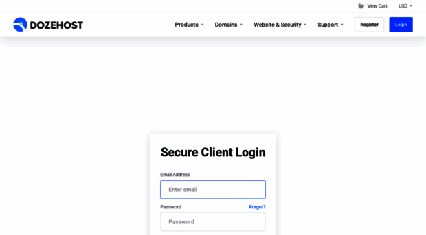 clients.dozehost.com