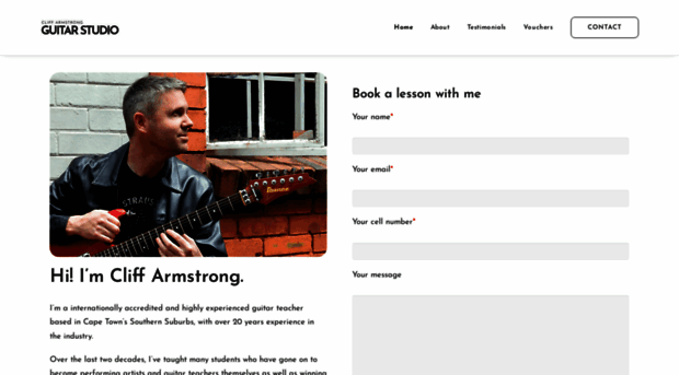 cliffarmstrongguitarstudio.co.za