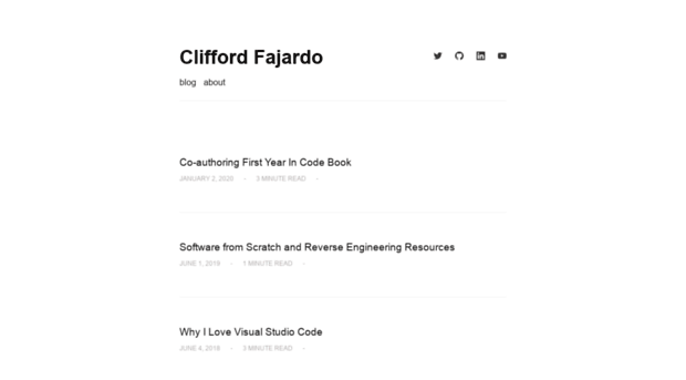 cliffordfajardo.com