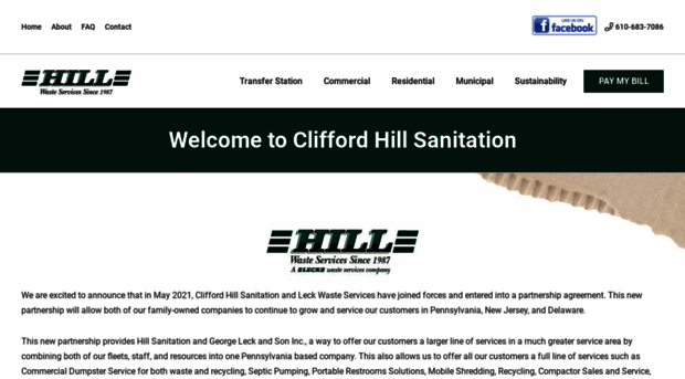 cliffordhillsanitation.com