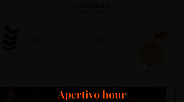 cliffordsrestaurant.co.uk