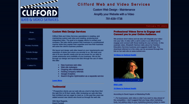cliffordwebandvideo.com